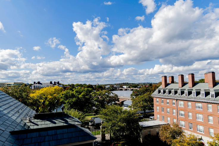 Harvard campus seen from above